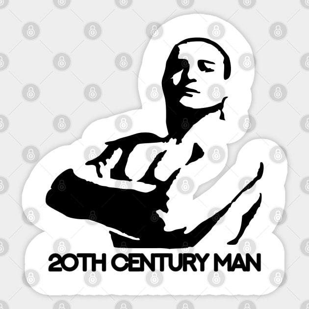 20th century man Sticker by Ramzes74